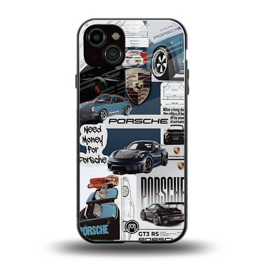 fund my ride back phone cover | glass case for iphone 15 plus