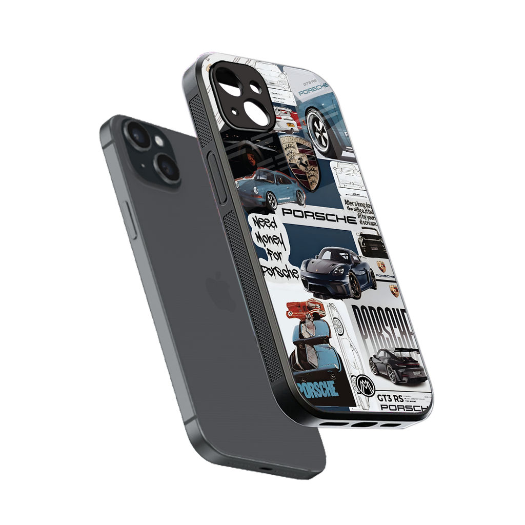 fund my ride back phone cover | glass case for iphone 15 plus