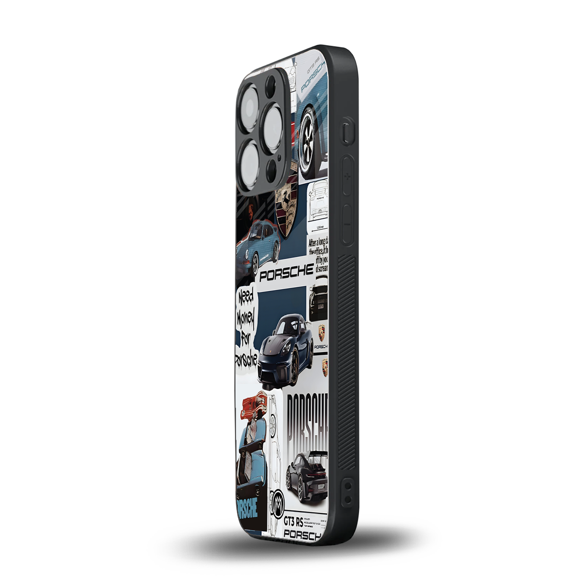 fund my ride back phone cover | glass case for iphone 14 pro