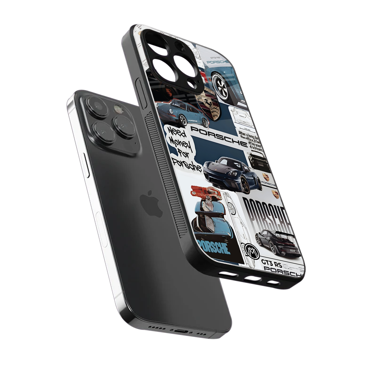 fund my ride back phone cover | glass case for iphone 15 pro