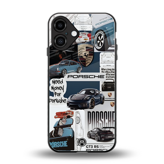 fund my ride back phone cover | glass case for iphone 16 plus