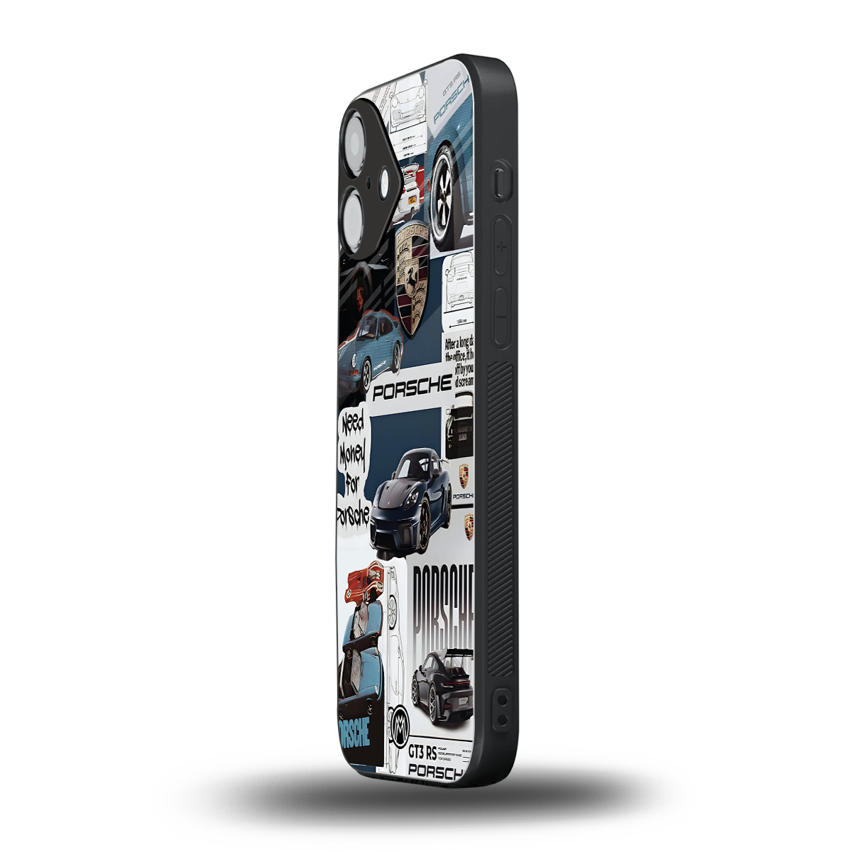 fund my ride back phone cover | glass case for iphone 16 plus