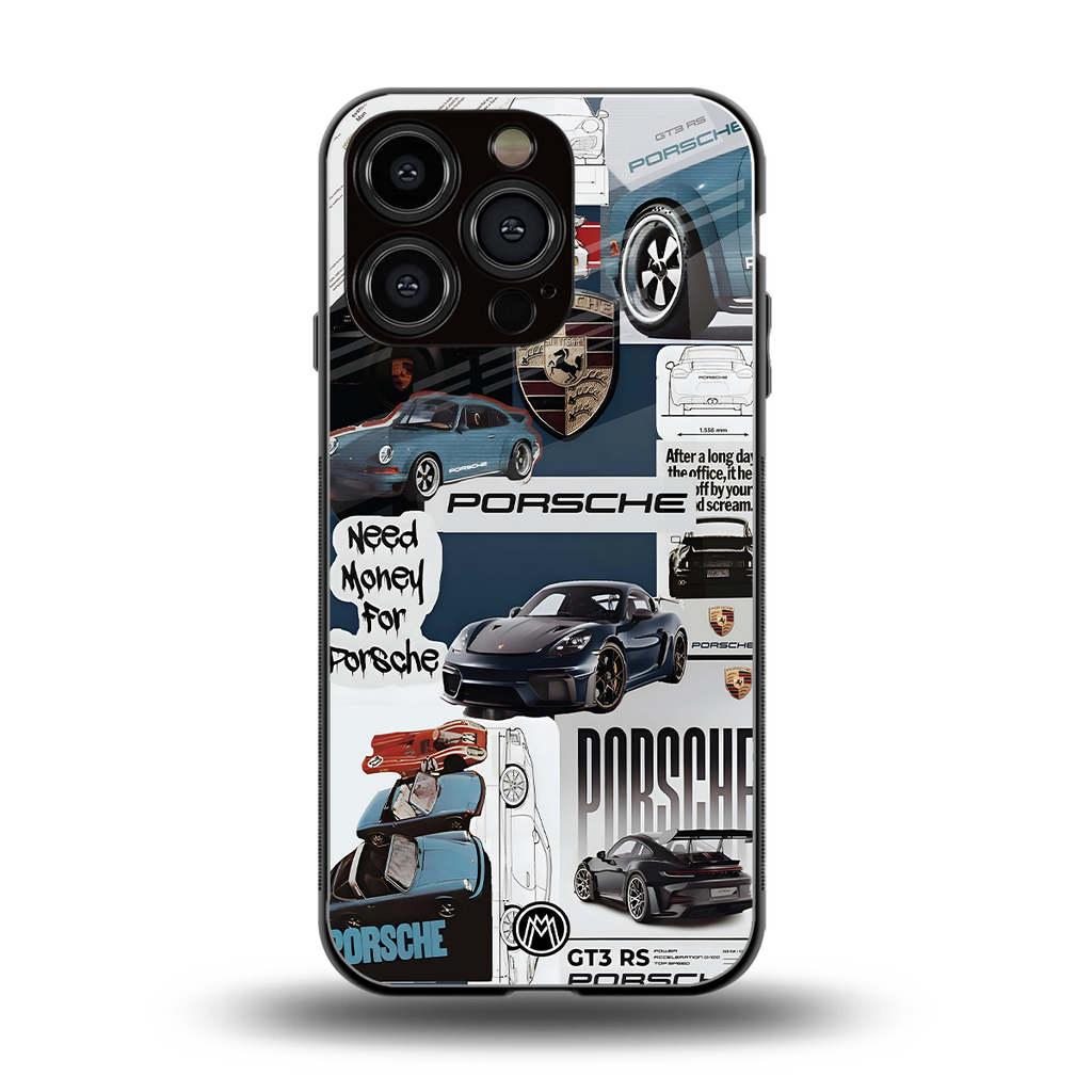 fund my ride back phone cover | glass case for iphone 16 pro