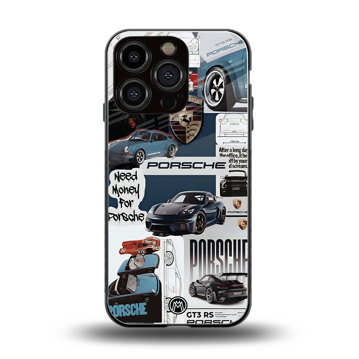 fund my ride back phone cover | glass case for iphone 16 pro