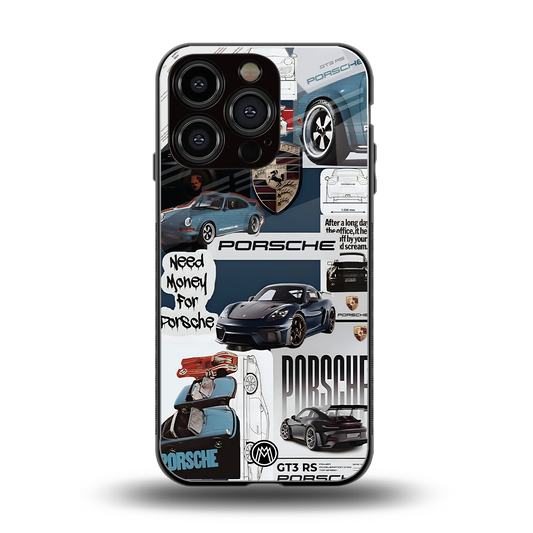 fund my ride back phone cover | glass case for iphone 16 pro