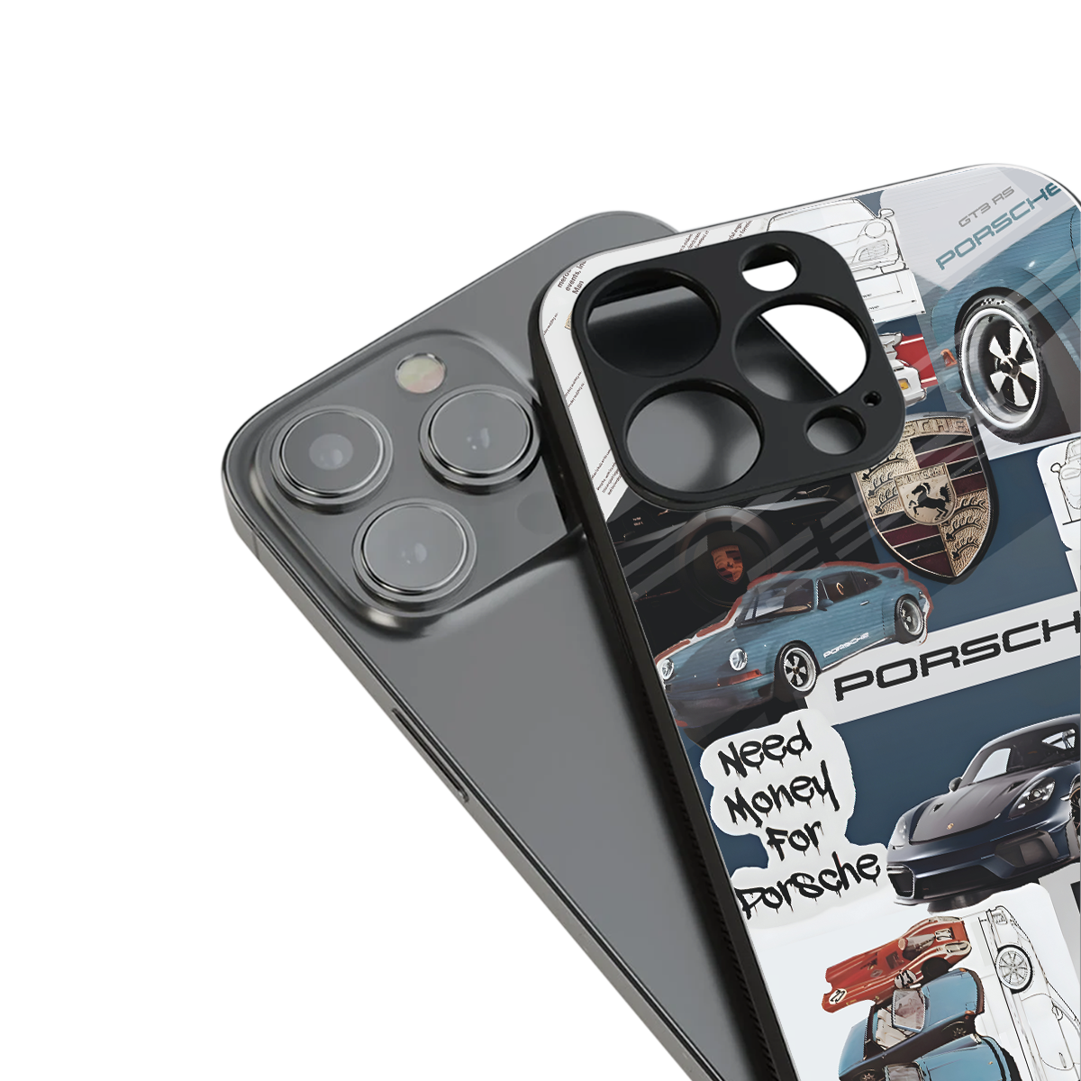 fund my ride back phone cover | glass case for iphone 16 pro max