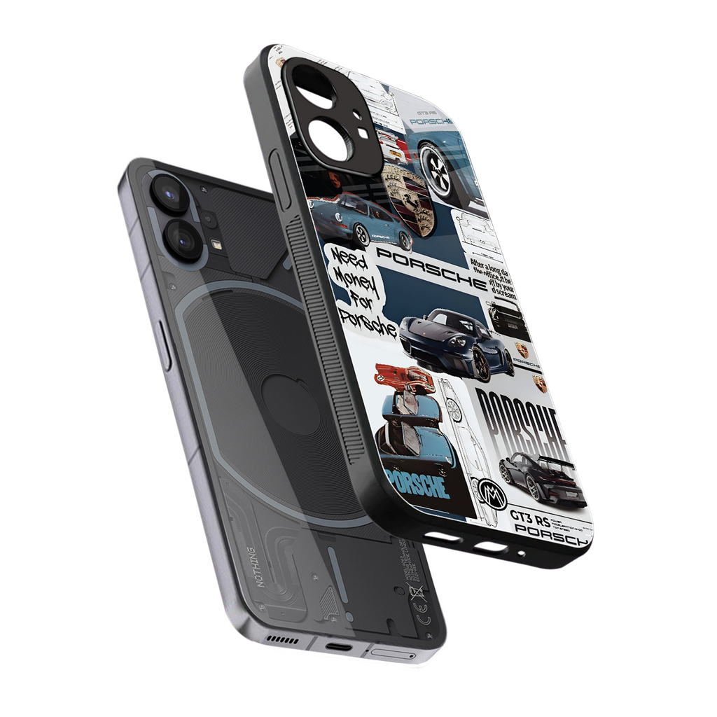 fund my ride back phone cover | glass case for nothing phone 1