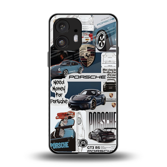 fund my ride back phone cover | glass case for nothing phone 2