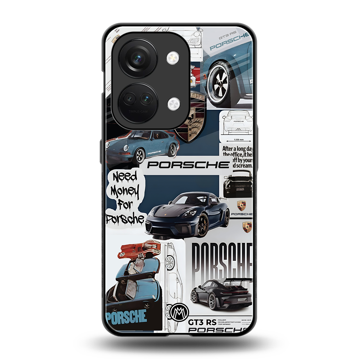 fund my ride back phone cover | glass case for oneplus nord 3
