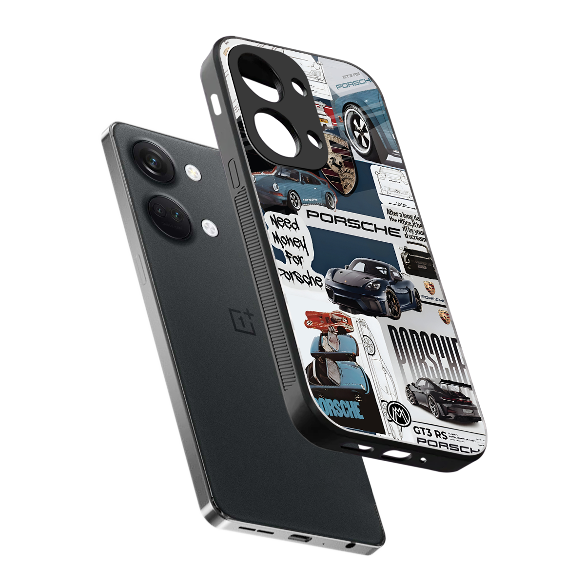 fund my ride back phone cover | glass case for oneplus nord 3