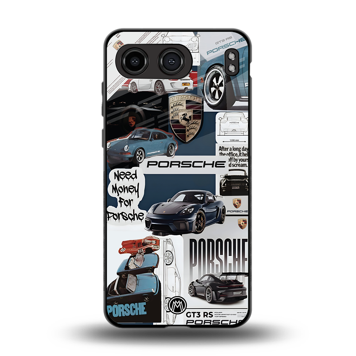 fund my ride back phone cover | glass case for oneplus nord 4