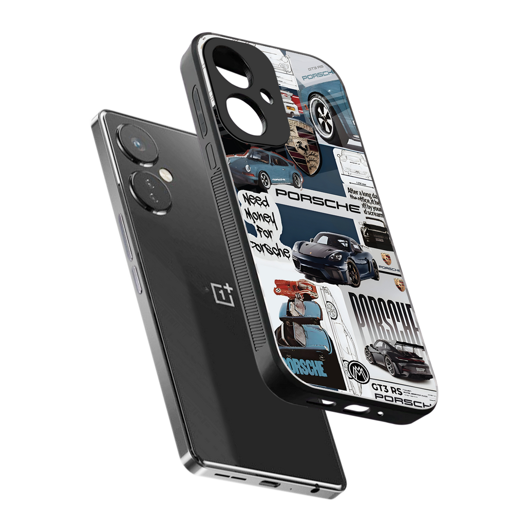 fund my ride back phone cover | glass case for oneplus nord ce 3