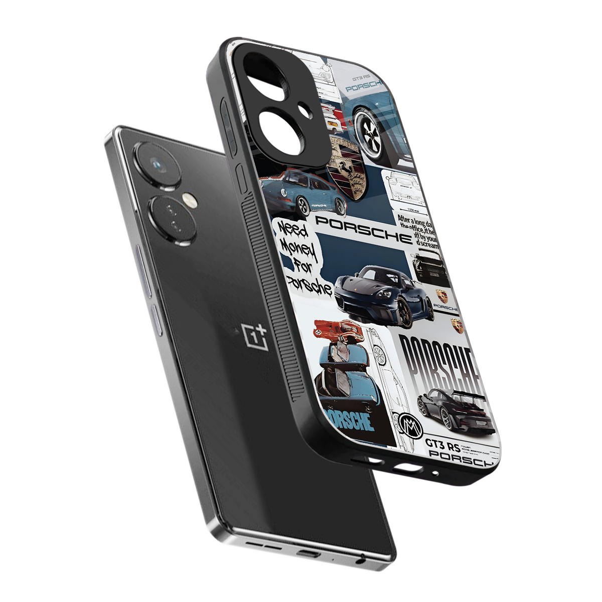 fund my ride back phone cover | glass case for oneplus nord ce 3