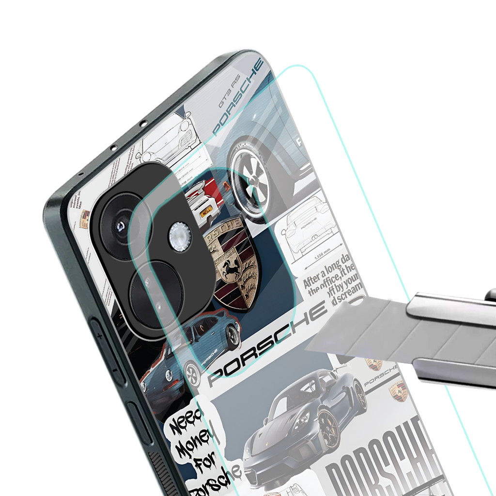 fund my ride back phone cover | glass case for oneplus nord ce 3