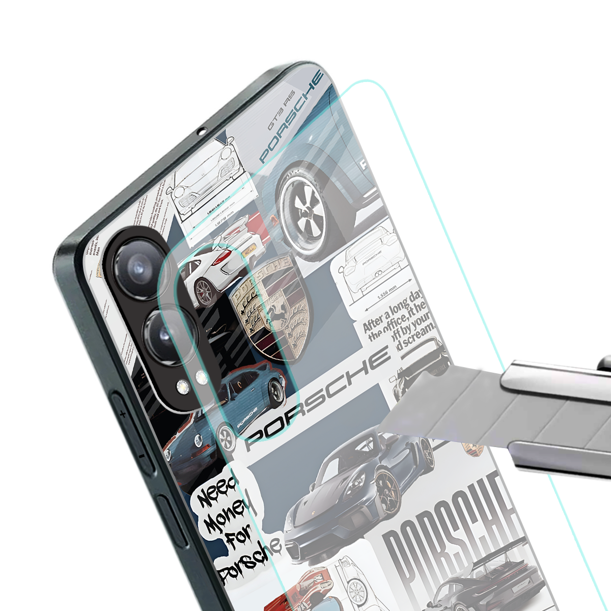 fund my ride back phone cover | glass case for oneplus nord ce 4 lite