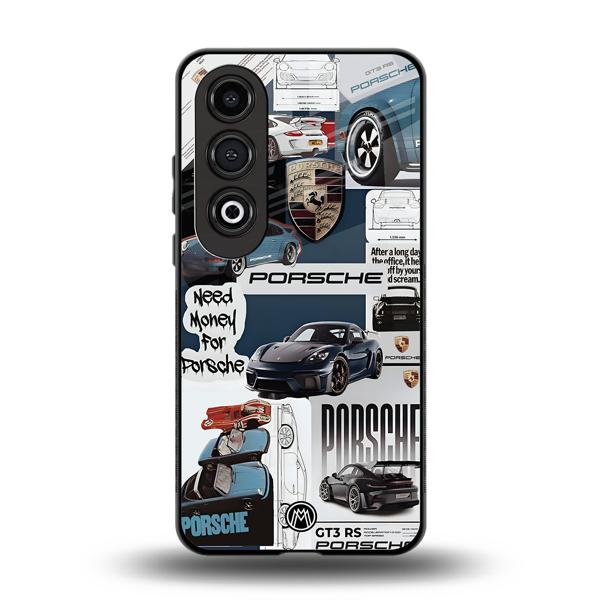 fund my ride back phone cover | glass case for oneplus nord ce 4