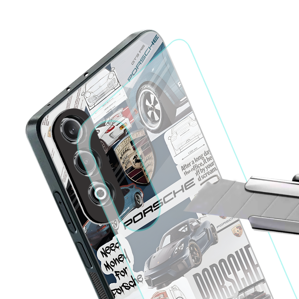fund my ride back phone cover | glass case for oneplus nord ce 4