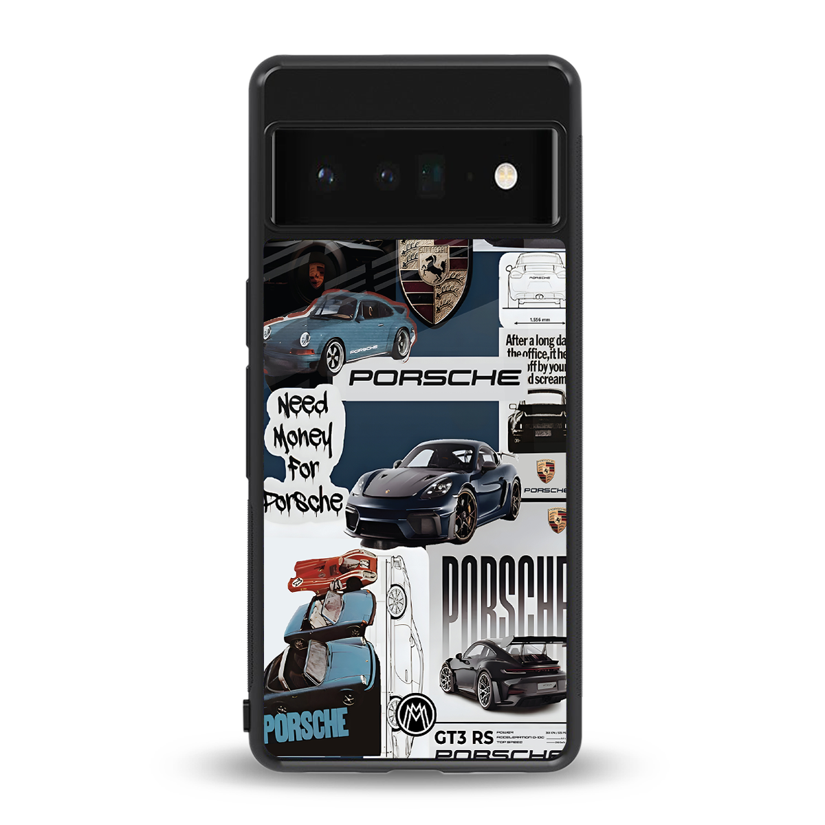 fund my ride back phone cover | glass case for google pixel 6 pro