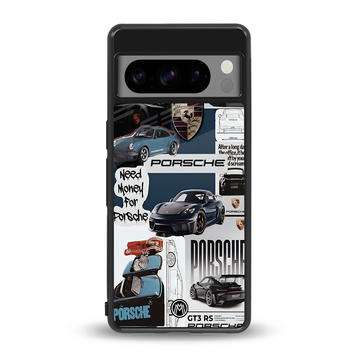 fund my ride back phone cover | glass case for google pixel 8 pro