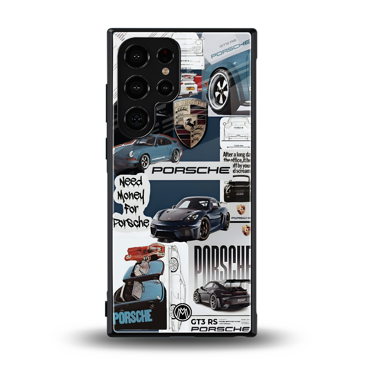 fund my ride back phone cover | glass case for samsung galaxy s23 ultra