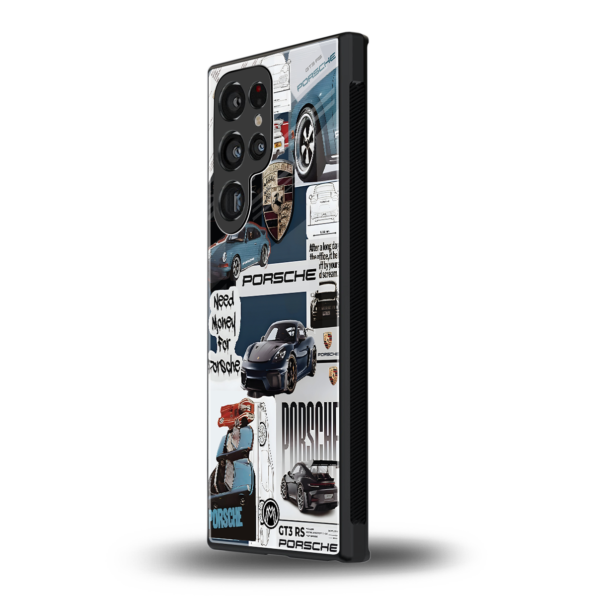 fund my ride back phone cover | glass case for samsung galaxy s23 ultra