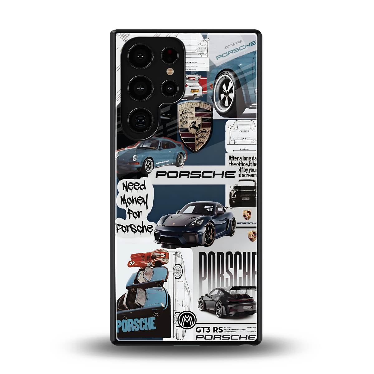 fund my ride back phone cover | glass case for samsung galaxy s25 ultra