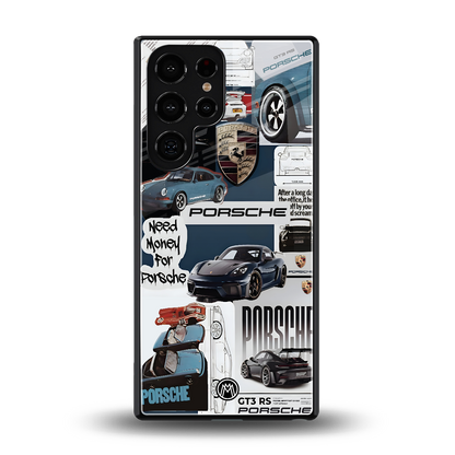 fund my ride back phone cover | glass case for samsung galaxy s25 ultra
