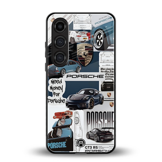 fund my ride back phone cover | glass case for samsung galaxy s24 plus