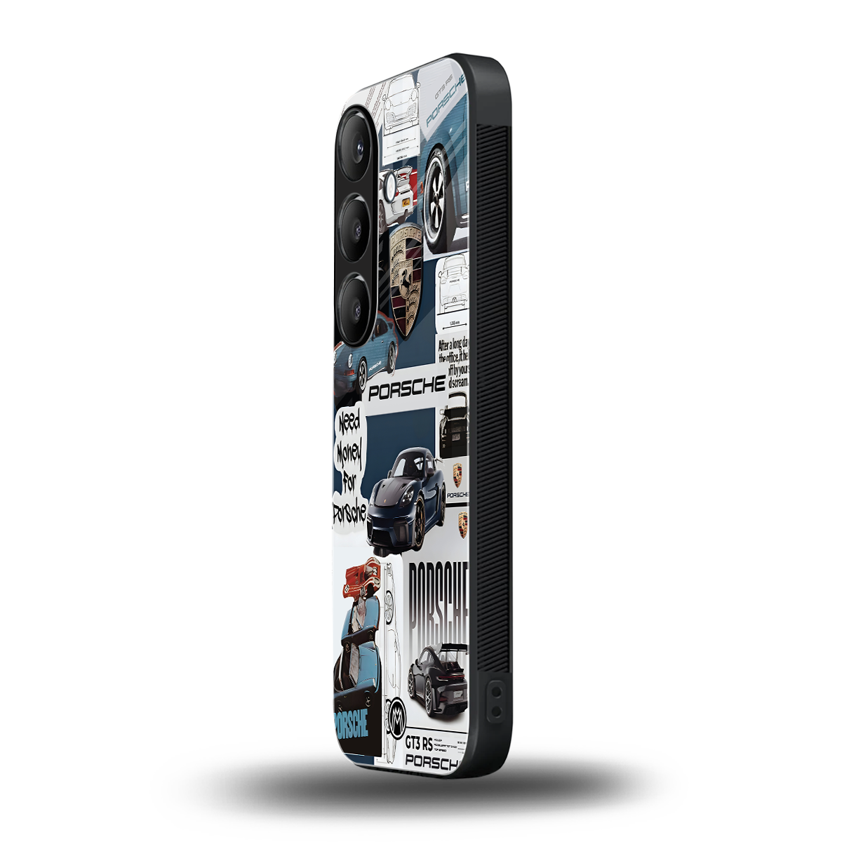 fund my ride back phone cover | glass case for samsung galaxy s24 plus