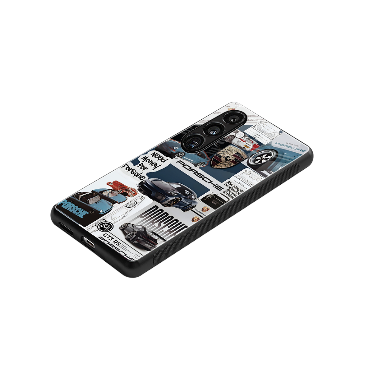 fund my ride back phone cover | glass case for samsung galaxy s24 plus