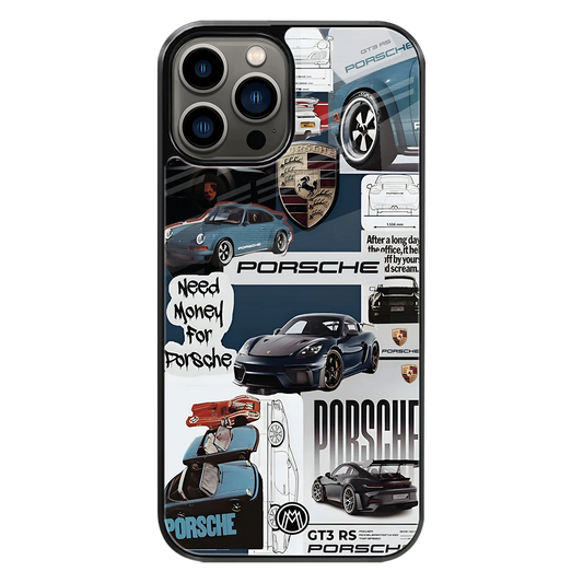 Premium Glass Back Mobile Phone Cover for iPhone, Samsung, OnePlus, Google Pixel, Redmi, Oppo, Vivo & Realme