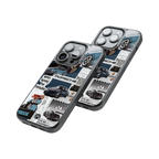 Protective Glass Back Phone Case Compatible with iPhone, Samsung, OnePlus, Pixel & More