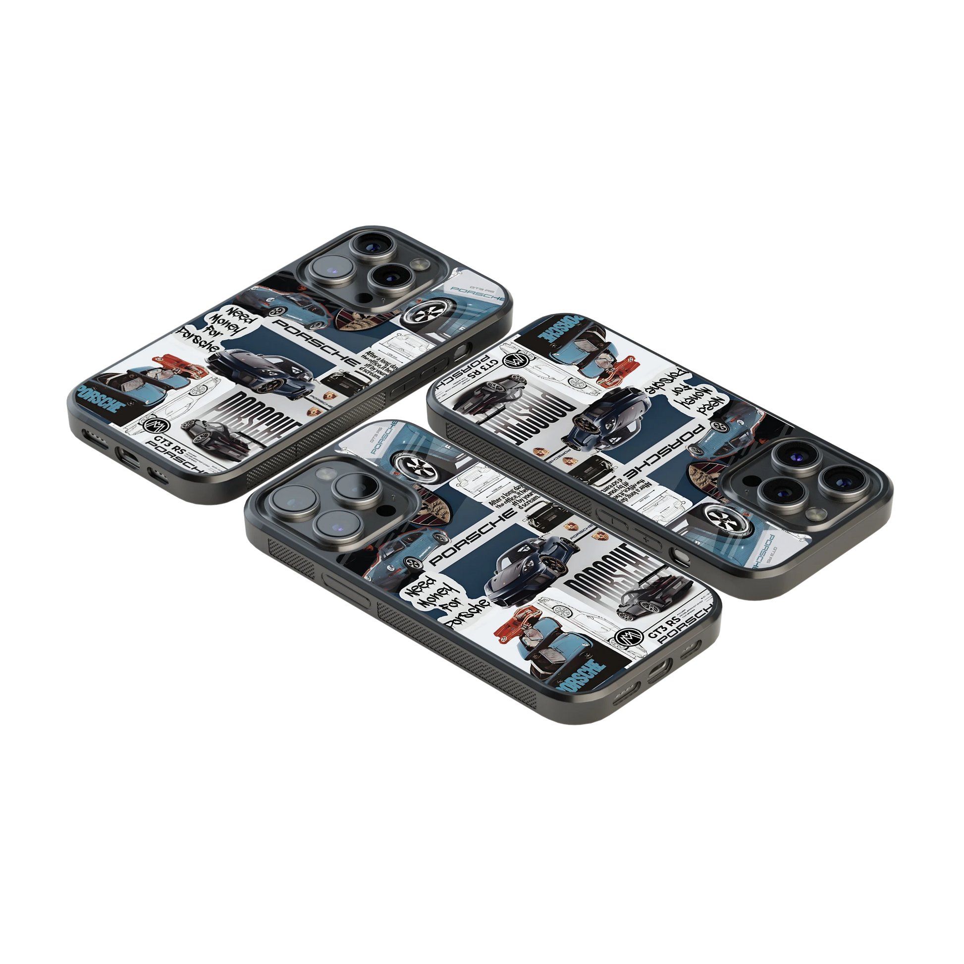 Luxury Glass Back Mobile Cover for iPhone, Samsung Galaxy, OnePlus, Pixel, Redmi & More