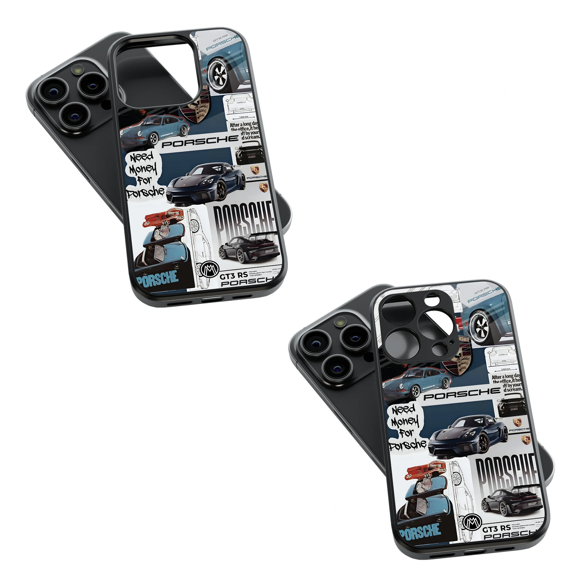 Fund My Ride Phone Cover Glass Case