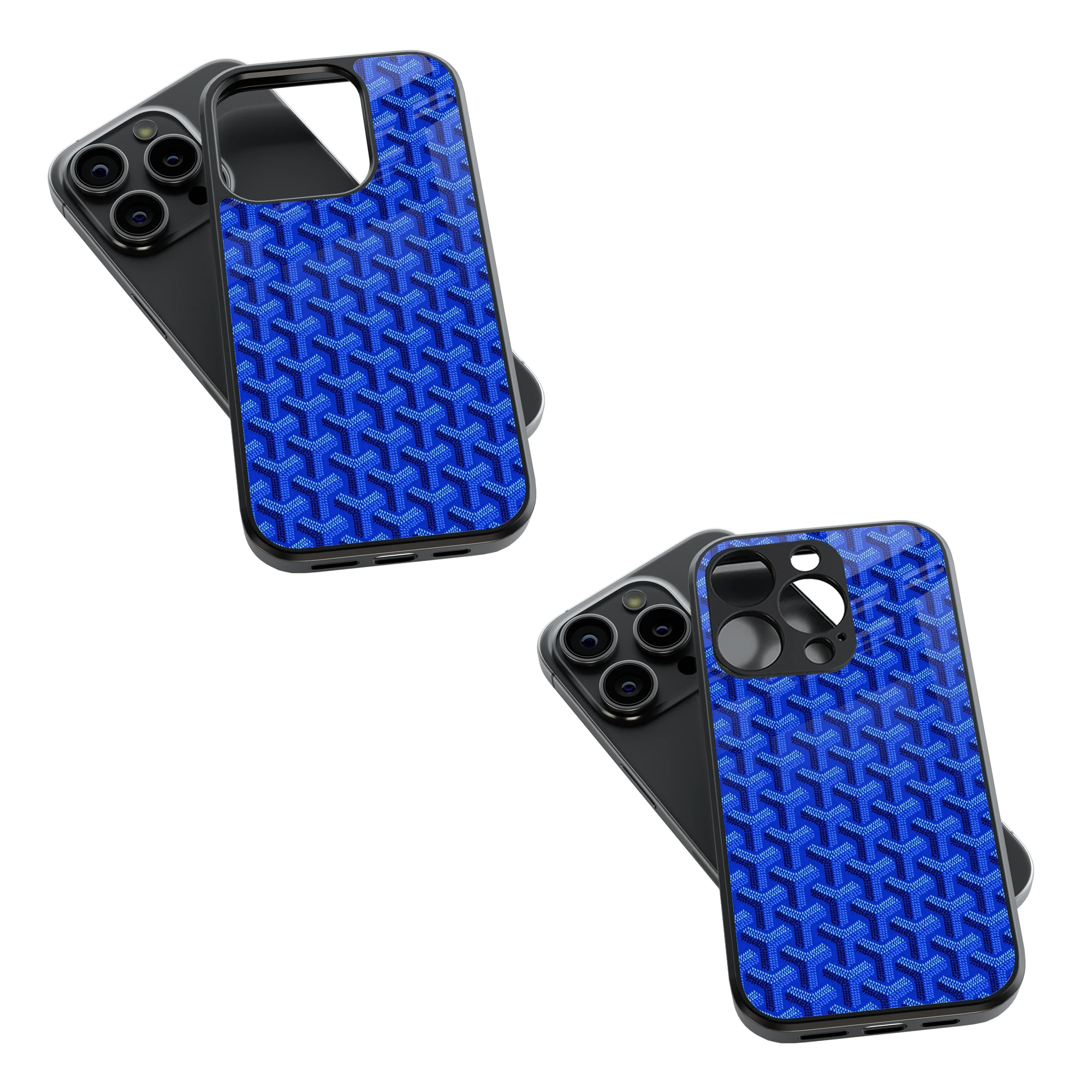 Trendy Glass Back Mobile Case for iPhone, Samsung, Redmi, OnePlus, Google Pixel, Motorola