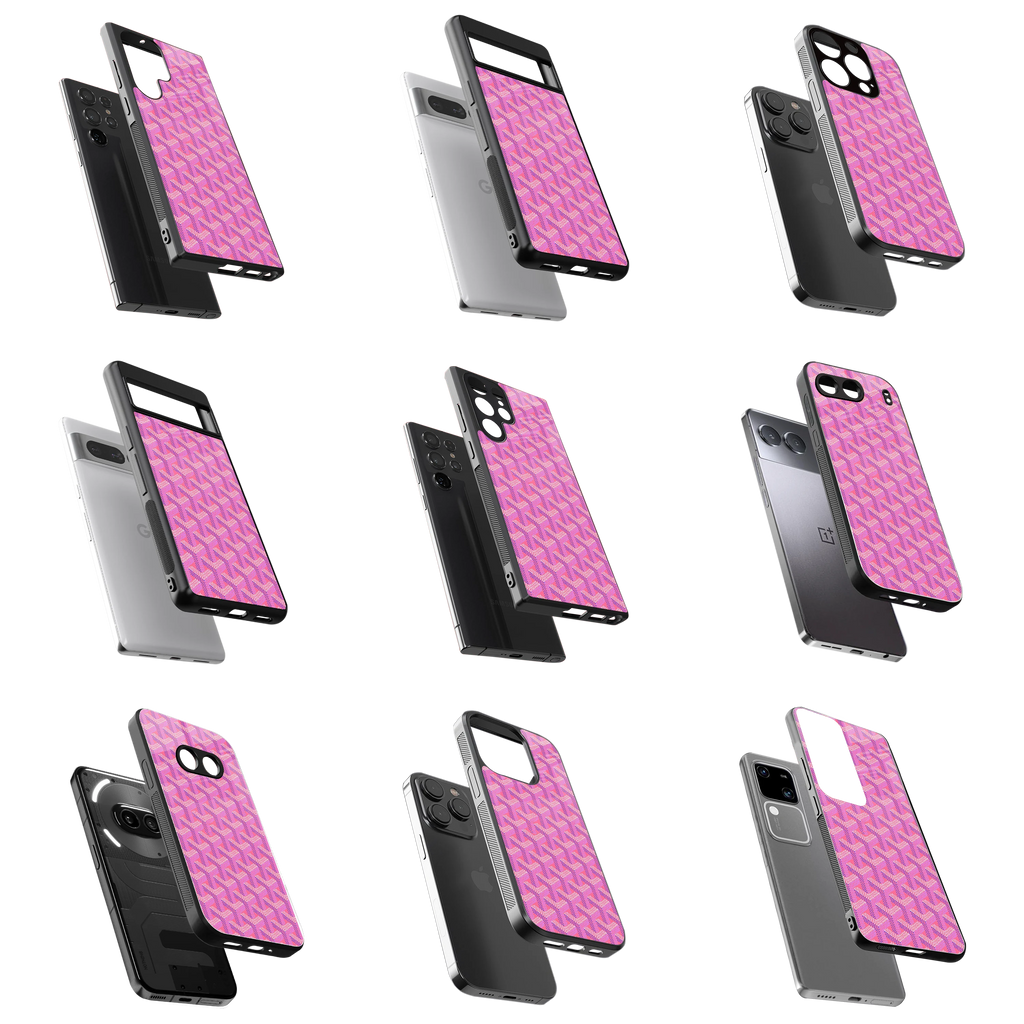 Durable Glass Back Mobile Case for iPhone, Samsung, OnePlus, Google Pixel, Redmi, Vivo, Oppo