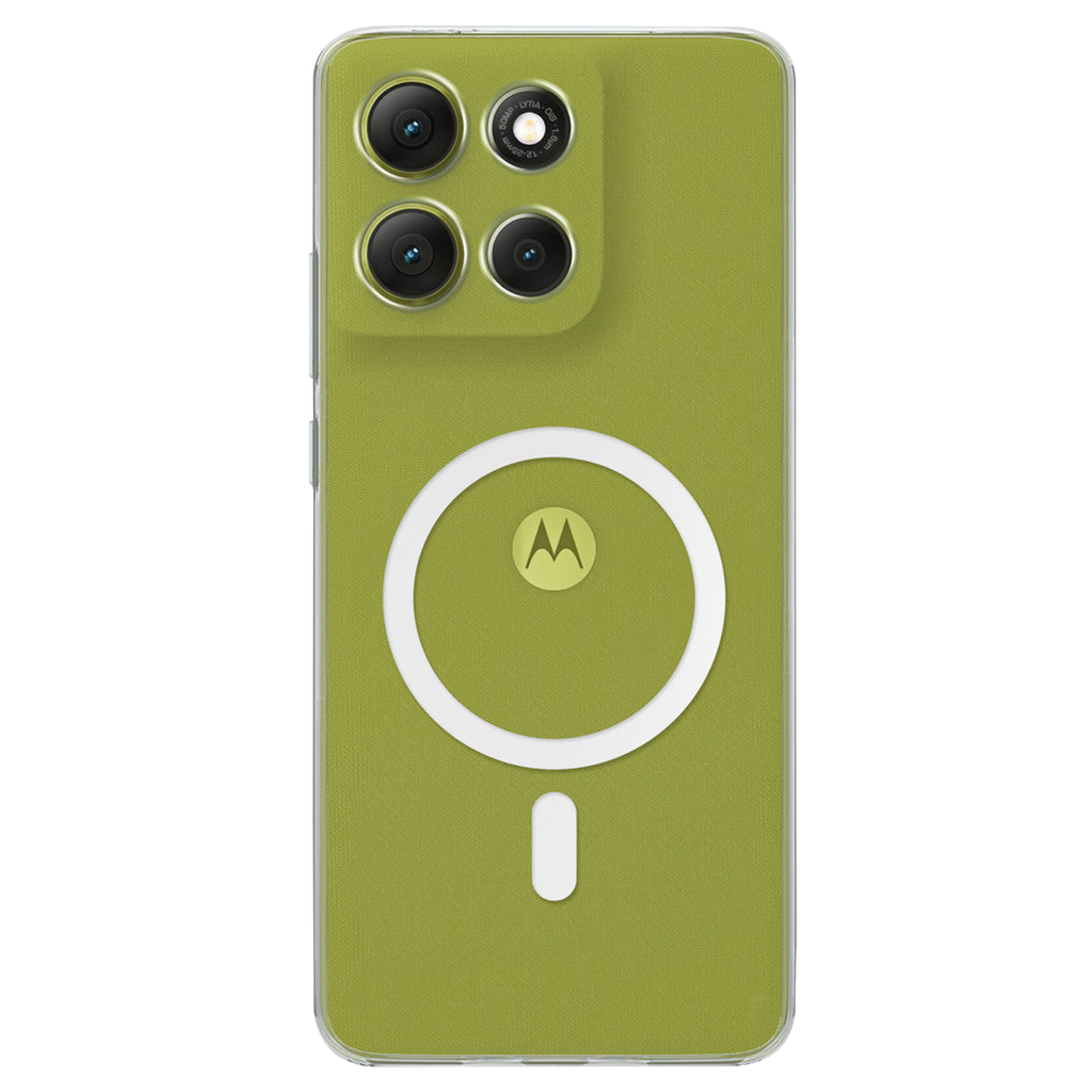 Anti Yellow Magsafe Clear Case for Motorola G86 Power 5G