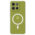 Anti Yellow Magsafe Clear Case for Motorola G86 Power 5G