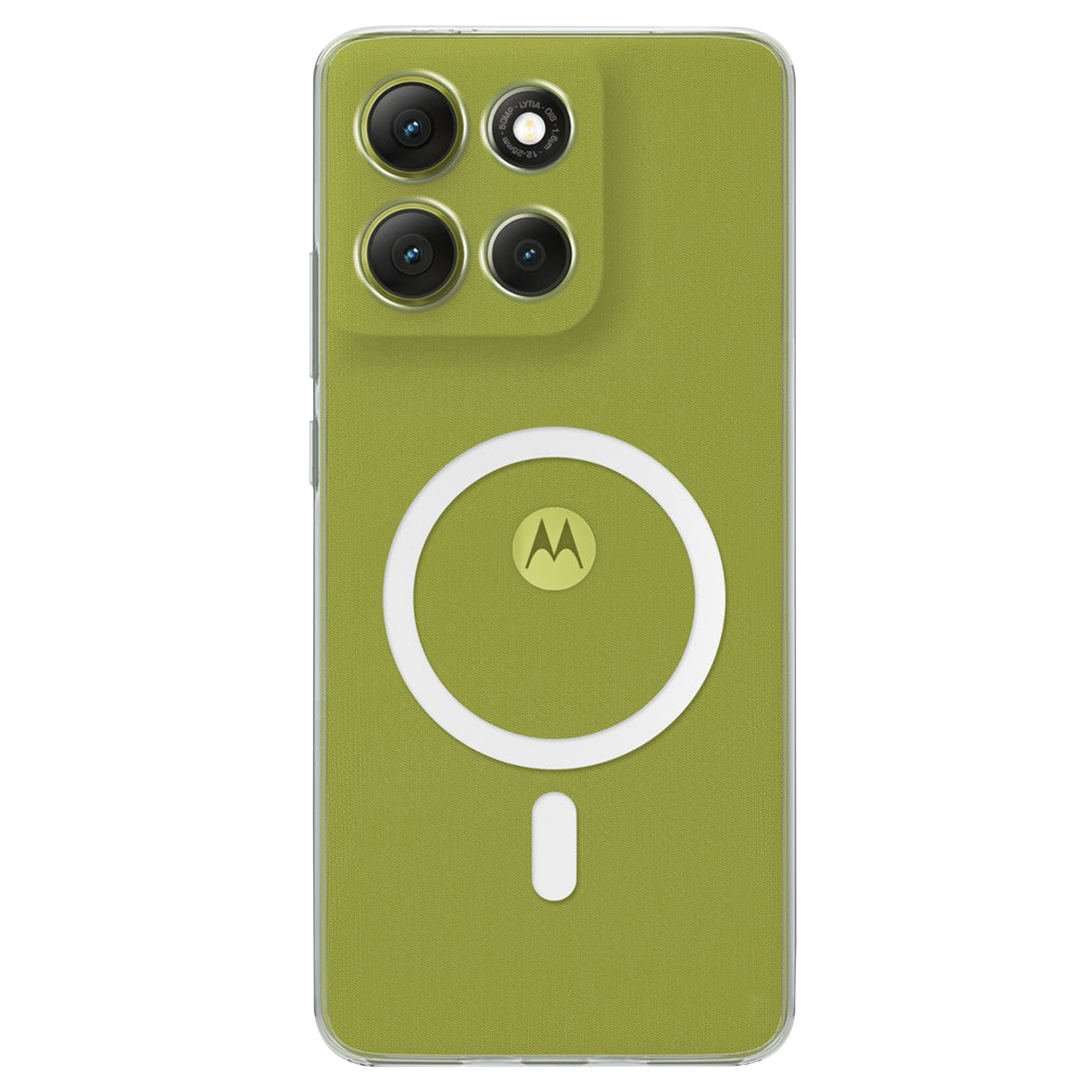 Anti Yellow Magsafe Clear Case for Motorola G86 Power 5G