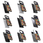 Durable Glass Back Mobile Case for iPhone, Samsung, OnePlus, Google Pixel, Redmi, Vivo, Oppo