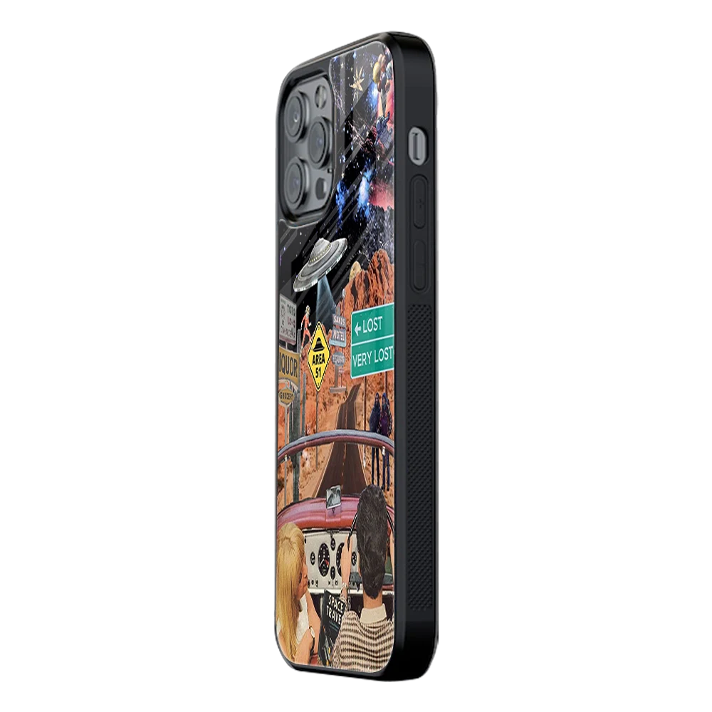 Slim Glass Back Phone Case for Multiple Brands iPhone, Samsung, Redmi, OnePlus, Oppo, Vivo