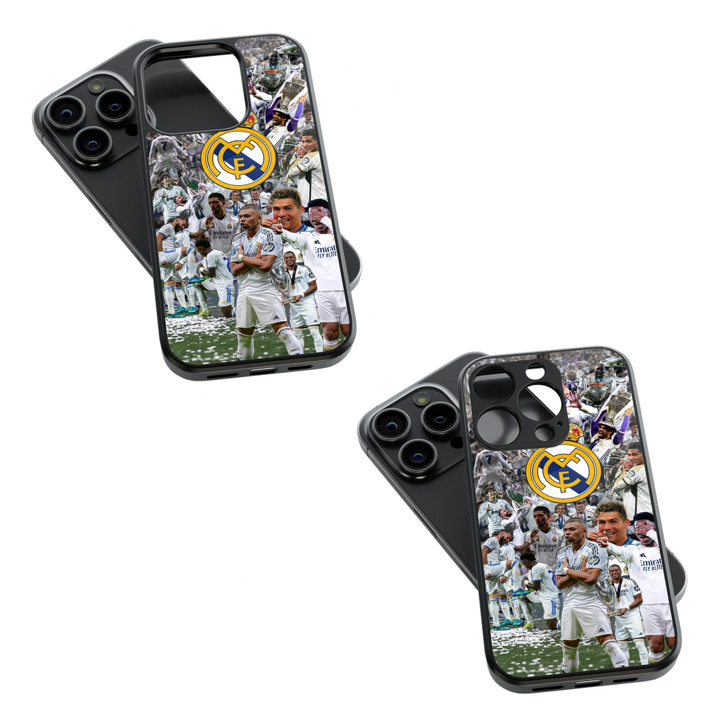 Trendy Glass Back Mobile Case for iPhone, Samsung, Redmi, OnePlus, Google Pixel, Motorola