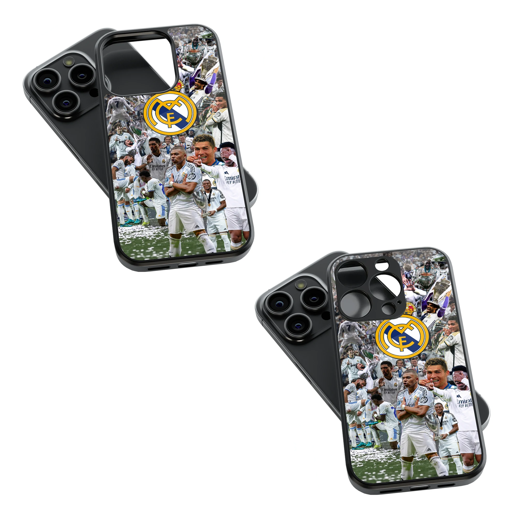 Trendy Glass Back Mobile Case for iPhone, Samsung, Redmi, OnePlus, Google Pixel, Motorola