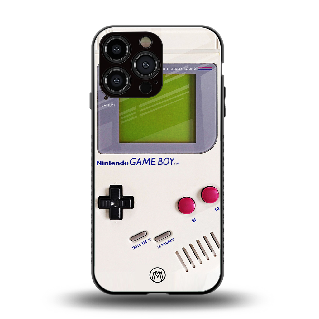 gameboy classic back phone cover | glass case for iphone 13 pro max