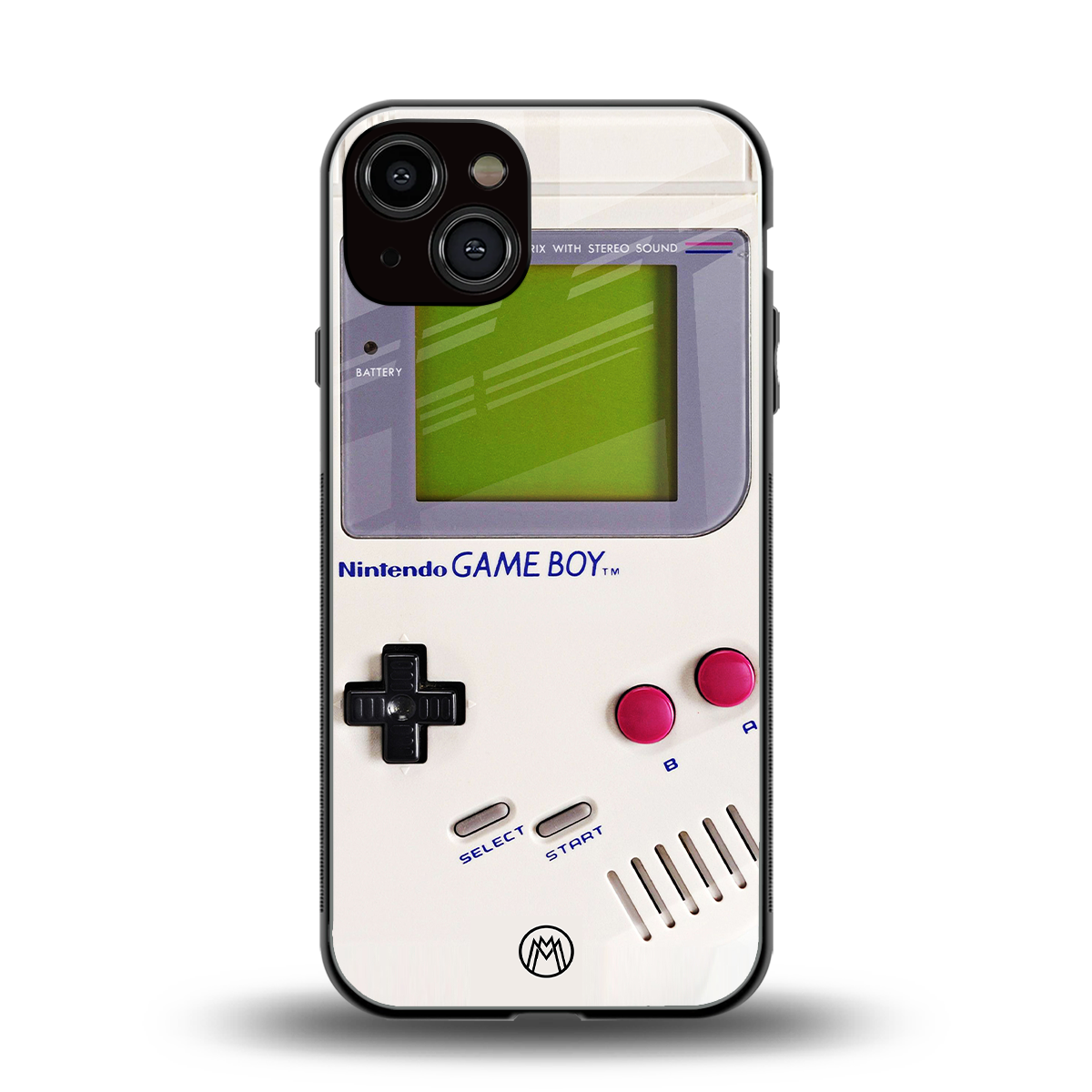 gameboy classic back phone cover | glass case for iphone 13