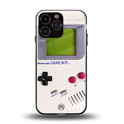gameboy classic back phone cover | glass case for iphone 14 pro max