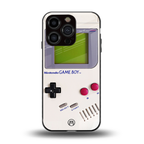 gameboy classic back phone cover | glass case for iphone 15 pro