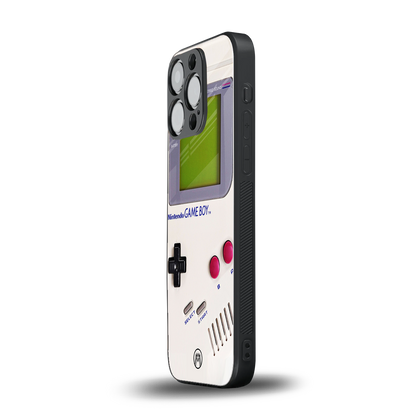 gameboy classic back phone cover | glass case for iphone 15 pro