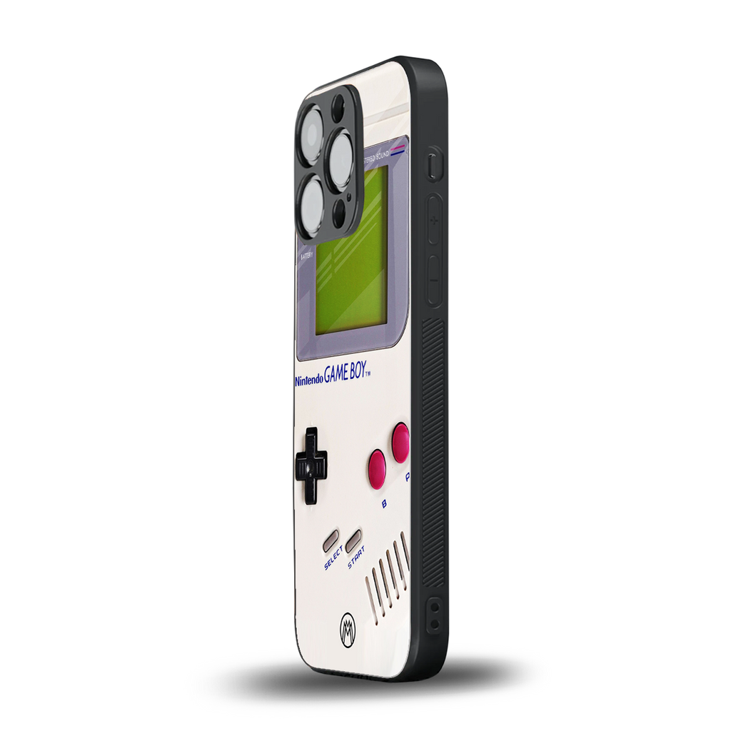 gameboy classic back phone cover | glass case for iphone 14 pro
