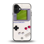 gameboy classic back phone cover | glass case for iphone 16 plus